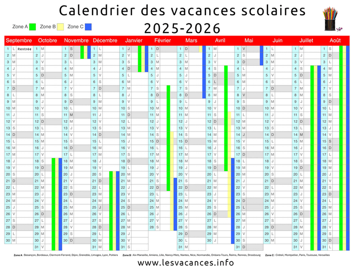 vacances scolaires